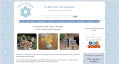 Desktop Screenshot of crafts-for-all-seasons.com